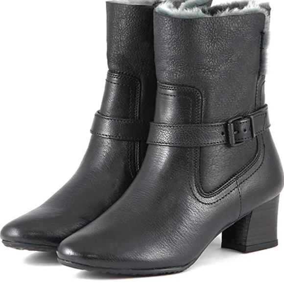 Bussola Barbados Beatrice Women 2 Way Foldable Ankle Boots - Picture 2 of 7